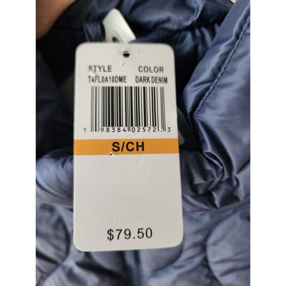 NWT 32 Degrees Women's Lightweight Down Packable Jacket Blue S - Picture 7 of 9